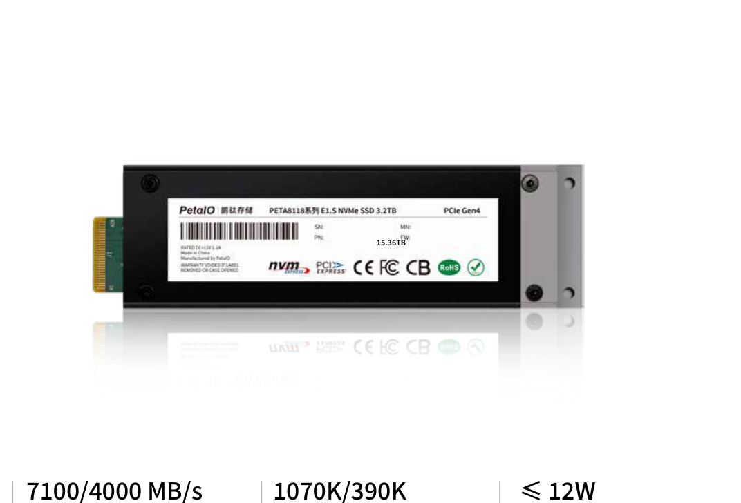 PetaIO E1.S SSD